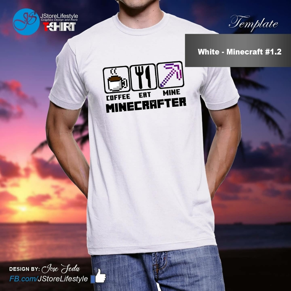 Minecraft  T shirt Women And Men